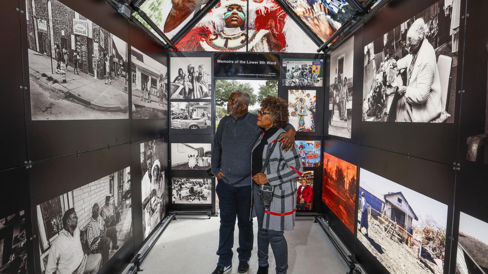 New Orleans couple builds new monument that lets ‘the soul of the 9th Ward’ shine through